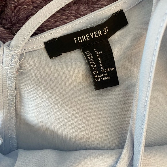 Forever 21 Strappy Periwinkle Slip Dress - Picture 8 of 9